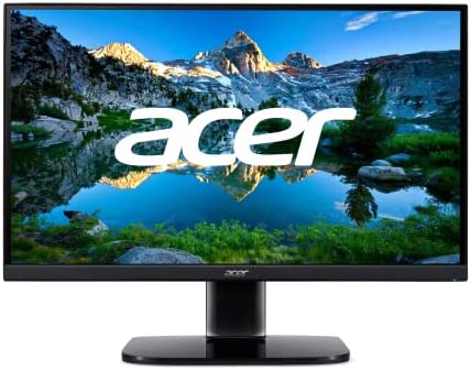Acer KB272 Bbi 27.0” 1920 x 1080 IPS Monitor | AMD FreeSync Technology | 75Hz Refresh Rate | 1ms VRB | HDMI Port 1.4 & VGA Port