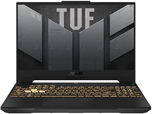 2022 ASUS TUF Gaming F15 FX507ZM-ES74 (i7-12700H, 32GB RAM, 1TB NVMe SSD, RTX 3060 6GB, 15.6" FHD 300Hz, Windows 11) Gaming Notebook - Mecha Gray