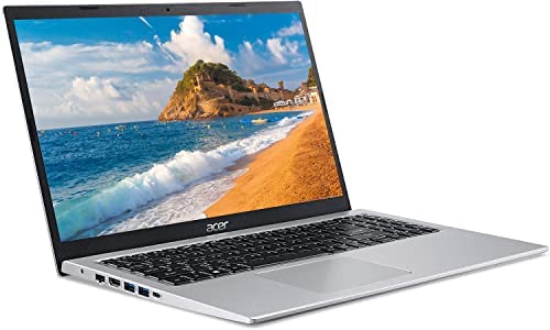 2022 Newest Acer Aspire 5 15.6" FHD Laptop, Intel Core i3-1115G4 (up to 4.1GHz), 8GB RAM 256GB NVMe SSD, WiFi 6 USB-A&C Webcam HDMI, Windows 10 S