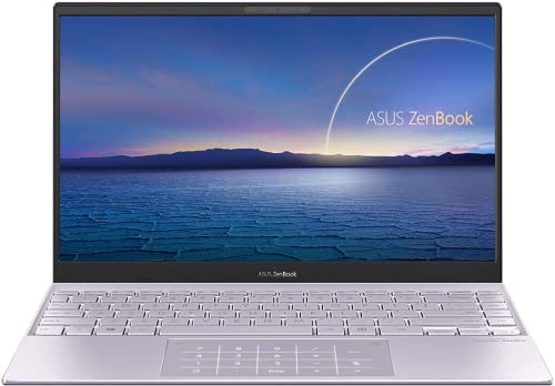 ASUS ZenBook 13 Ultra-Slim Laptop 13.3” Full HD NanoEdge Bezel Display, Intel Core i5-1035G1 Processor, 8GB RAM, 256GB PCIe SSD, NumberPad, Windows 10 Home, Lilac Mist, UX325JA-AB51