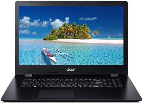 Acer Aspire Laptop, 17.3" HD+ Screen, Intel Core i5-1035G1 Processor 1.0GHz to 3.6GHz, 12GB RAM, 1TB HDD, DVD-RW, Wireless-AC, Bluetooth, Windows 10 Home, Black