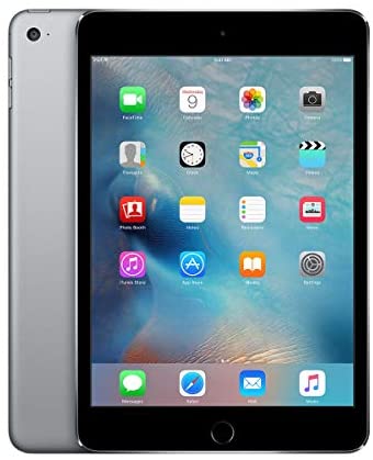 Apple iPad mini 4 (32GB, Wi-Fi + Cellular, Space Gray) (Renewed)
