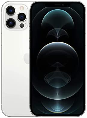 Apple iPhone 12 Pro Max, 256GB, Silver - Unlocked (Renewed Premium)