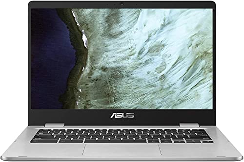 Asus Chromebook 14" HD Anti-Glare Nano-Edge Display Laptop Computer, Intel Celeron N3350 up to 2.4GHz, 4GB DDR4, 64GB eMMC Flash Memory, HD Webcam, 802.11ac, Bluetooth, USB-C, MicroSD, Chrome OS