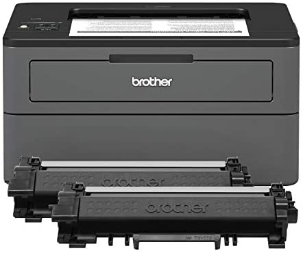Brother Compact Monochrome Laser Printer, HL-L2370DWXL Extended Print, Up to 2 Years of Printing Included, Wireless Printing, Amazon Dash Replenishment Ready
