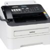 Brother FAX-2840 High Speed Mono Laser Fax Machine, Dark/light gray - FAX2840