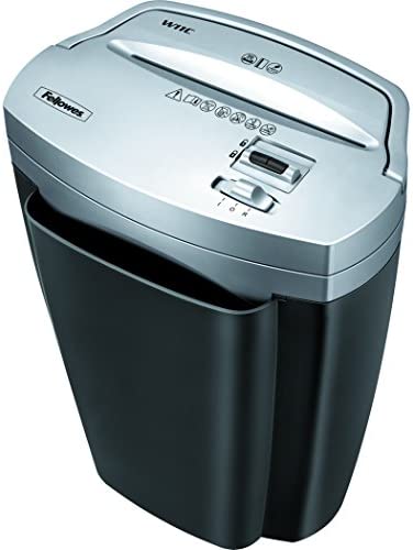 Fellowes 3103201 Powershred W11C, 11-Sheet Cross-cut Paper and Credit Card Shredder with Safety Lock