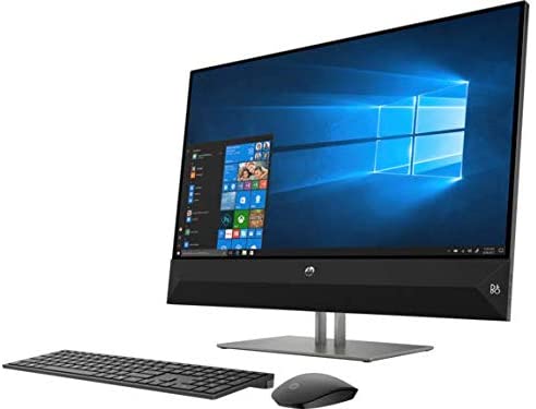 HP Pavilion 27 Touch Desktop 1TB SSD 16GB RAM (Intel Processor with Six Cores and Turbo Boost 3.30GHz, 16 GB RAM, 1 TB SSD, 27-inch FullHD IPS Touchscreen, Win 10) PC Computer All-in-One