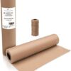 YRYM HT Brown Kraft Butcher Paper Roll - Natural Food Grade Brown Wrapping Paper for BBQ Briskets, Smoking & Wrapping Meats, 18inch x 2100inch (176 ft) - Unbleached Unwaxed and Uncoated