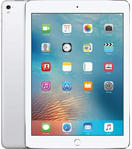 iPad Pro MLPX2CL/A (MLPX2LL/A) 9.7-inch (32GB, Wi-Fi + Cellular, Silver) 2016 Model (Renewed)