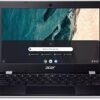 Acer 11.6" HD (1366 x 768) Chromebook Business Laptop, TrueVision Anti-Glare, Intel Celeron N4000 up to 1.1 GHz, 4GB LPDDR4, 32GB eMMC, Webcam, Bluetooth, Chrome OS, EAT 64GB SD Card, Pure Silver