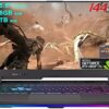 Asus ROG Strix G15 G513 Gaming Laptop 15.6” FHD IPS 144Hz AMD Octa-Core Ryzen 9 5900HX (Beats i9-10885H) 16GB RAM 1TB SSD GeForce RTX 3050Ti 4GB USB-C RGB Backlit Light Bar Win10 Black + HDMI Cable