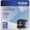 Brother Genuine High Yield Black -Ink -Cartridge, LC103BK, Replacement Black -Ink, Page Yield Up To 600 Pages, Amazon Dash Replenishment -Cartridge, LC103, 1 OEM -Cartridge