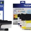Brother Genuine LC3037BK, LC3037C, LC3037M, LC3037Y Super High-Yield Black/Cyan/Magenta/Yellow INKvestment Tank Ink Cartridge Set, LC3037