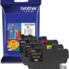 Brother Printer LC30173PK High Yield XL 3 Pack Ink Cartridges- 1 Ea: Cyan/Magenta/Yellow Ink