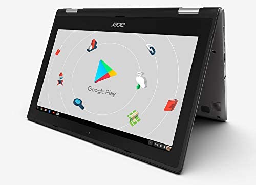Newest Acer 2-in-1 Ultra Slim Chromebook, 11.6inch IPS Multi-Touch Screen, Intel Celeron Processor Up to 2.4 GHz, 4GB LPDDR4 Memory, 32GB eMMC, WiFi, Bluetooth, Chrome OS (Chrome OS, Silver)(Renewed)