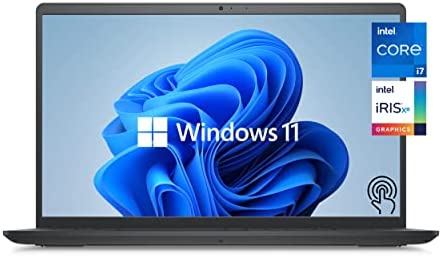Newest Dell Inspiron 3511 Premium Laptop, 15.6" Full HD Touchscreen, Intel Core i7-1165G7, 16GB RAM, 512GB PCIe SSD, Webcam, HDMI, Wi-Fi, Bluetooth, Windows 11 Home, Black